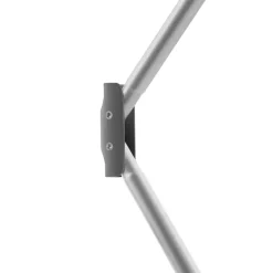 tectake Aluminium campingtafel Tina opvrouwbaar in hoogte verstelbaar , Zilver