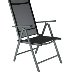 tectake Aluminium tuinset 8+1 - Antraciet