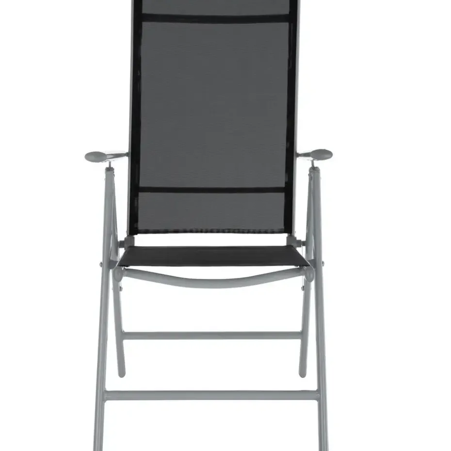 tectake Aluminium tuinset 8+1 - Zilver