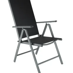 tectake Aluminium tuinset 4+1 - Antraciet