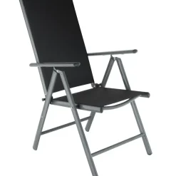 tectake Aluminium tuinset 6+1 - Antraciet