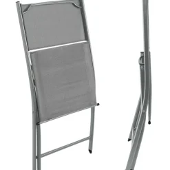 tectake Balkonset Düsseldorf 2+1, Grijs