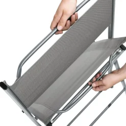 tectake Balkonset Düsseldorf 2+1, Grijs