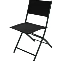 tectake Balkonset Düsseldorf 2+1, Zwart