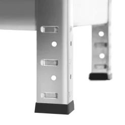 tectake Bandenstelling voor max. 8 banden, Grijs