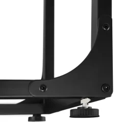 tectake Bijzettafel Erie 40x30x63cm, Industrieel Hout Donker, Rustiek