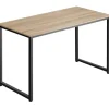 tectake Bureau Flint, Industrieel Licht Hout, Eiken Sonoma