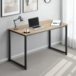 tectake Bureau Flint, Industrieel Licht Hout, Eiken Sonoma