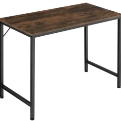 tectake Bureau Jenkins, Industrieel Hout Donker, Rustiek