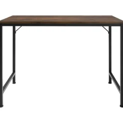 tectake Bureau Jenkins, Industrieel Hout Donker, Rustiek