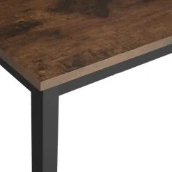 tectake Bureau Jenkins, Industrieel Hout Donker, Rustiek