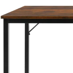 tectake Bureau Jenkins, Industrieel Hout Donker, Rustiek