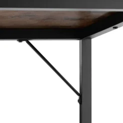 tectake Bureau Jenkins, Industrieel Hout Donker, Rustiek