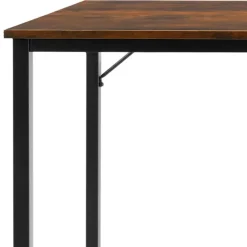 tectake Bureau Jenkins, Industrieel Hout Donker, Rustiek