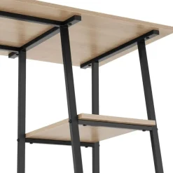 tectake Bureau Paisley 120x50x73,5cm, Industrieel Licht Hout, Eiken Sonoma