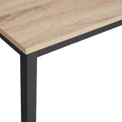 tectake Bureau Vanport 120x60x75,5cm, Industrieel Licht Hout, Eiken Sonoma