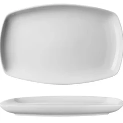 tectake Combi servies Salerno, porselein, voor 12 personen, 100-delig, Wit