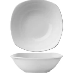 tectake Combi servies Salerno, porselein, voor 12 personen, 100-delig, Wit