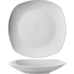 tectake Combi servies Salerno, porselein, voor 12 personen, 100-delig, Wit