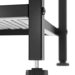 tectake Consoletafel Bristol 100x30x81cm, Industrieel Hout Donker, Rustiek