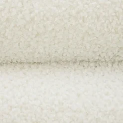 tectake Gestoffeerde zitbank Altu met veel opbergruimte, Bouclé Crèmewit