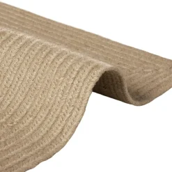 tectake® Gevlochten vloerkleed Vibe van jute, boho-stijl 200 x 290 cm