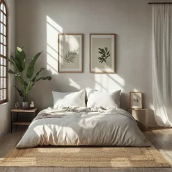 tectake® Handgeweven vloerkleed Glim van jute, boho-stijl 160 x 230 cm