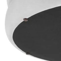 tectake Hocker Altu XL, gestoffeerd, opbergruimte, Fluweellook Grijs