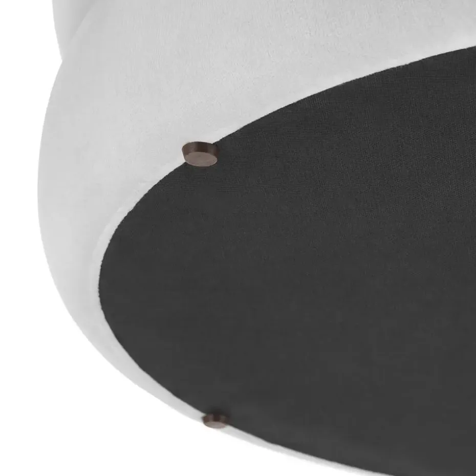 tectake Hocker Altu XL, gestoffeerd, opbergruimte, Fluweellook Grijs