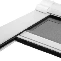 tectake Insectenwerend rolgordijn - 130 x 160 cm - Wit