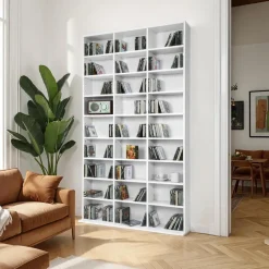 tectake Kast Christel 180x102x23,5cm, Wit