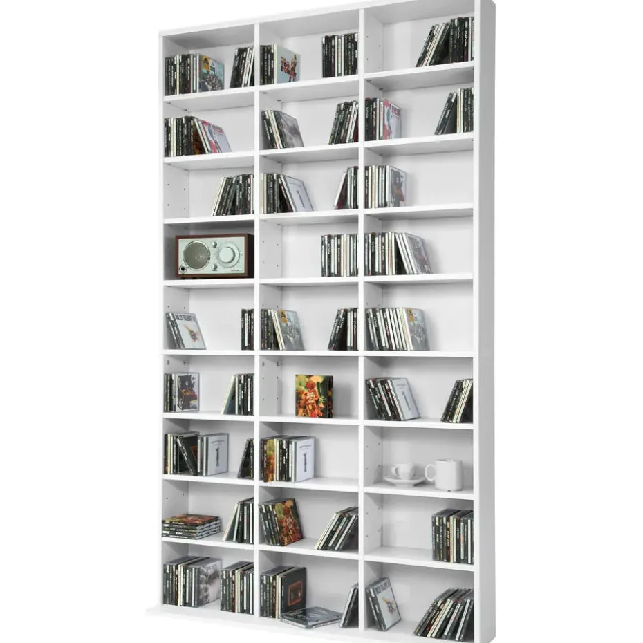 tectake Kast Christel 180x102x23,5cm, Wit