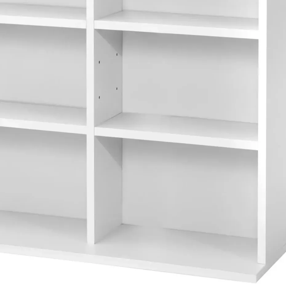 tectake Kast Christel 180x102x23,5cm, Wit