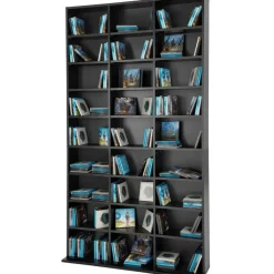 tectake Kast Christel 180x102x23,5cm, Zwart