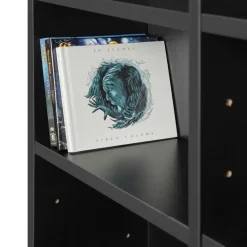 tectake Kast Christel 180x102x23,5cm, Zwart