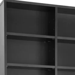 tectake Kast Christel 180x102x23,5cm, Zwart