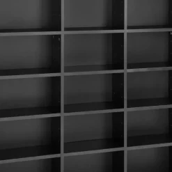 tectake Kast Christel 180x102x23,5cm, Zwart