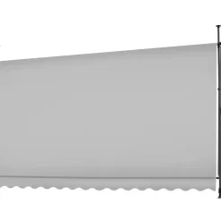 tectake Klemluifel met zwengel, in hoogte verstelbaar, Lichtgrijs