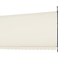 tectake Klemluifel met zwengel, in hoogte verstelbaar, Beige