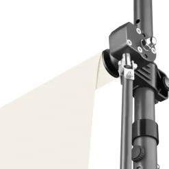 tectake Klemluifel met zwengel, in hoogte verstelbaar, Beige