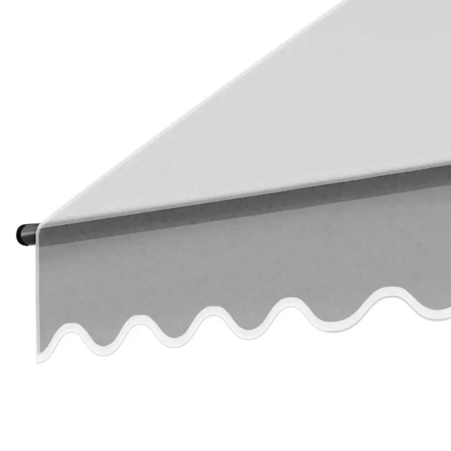 tectake Klemluifel met zwengel, in hoogte verstelbaar, Lichtgrijs