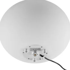 tectake Kogellamp Luminous Eye, LED, met afstandsbediening, Wit