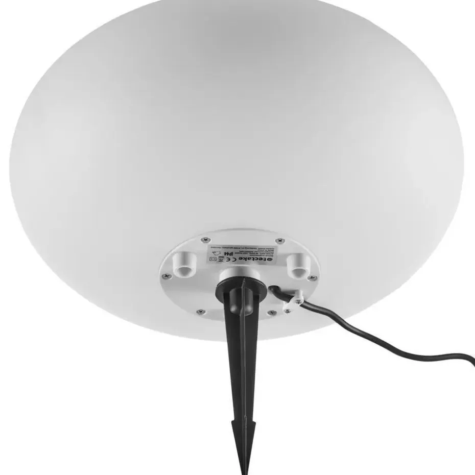 tectake Kogellamp Luminous Eye, LED, met afstandsbediening, Wit