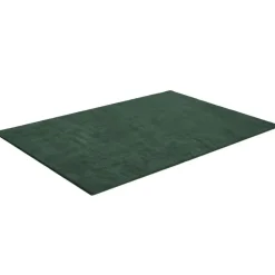 tectake® Kortpolig vloerkleed Soft Zone 140 x 200 cm - Groen