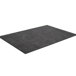 tectake® Kortpolig vloerkleed Soft Zone 160 x 230 cm - Antraciet