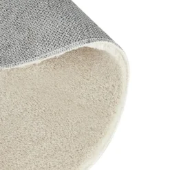 tectake® Kortpolig vloerkleed Soft Zone Ø 120 cm - Beige