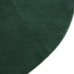 tectake® Kortpolig vloerkleed Soft Zone Ø 120 cm - Groen
