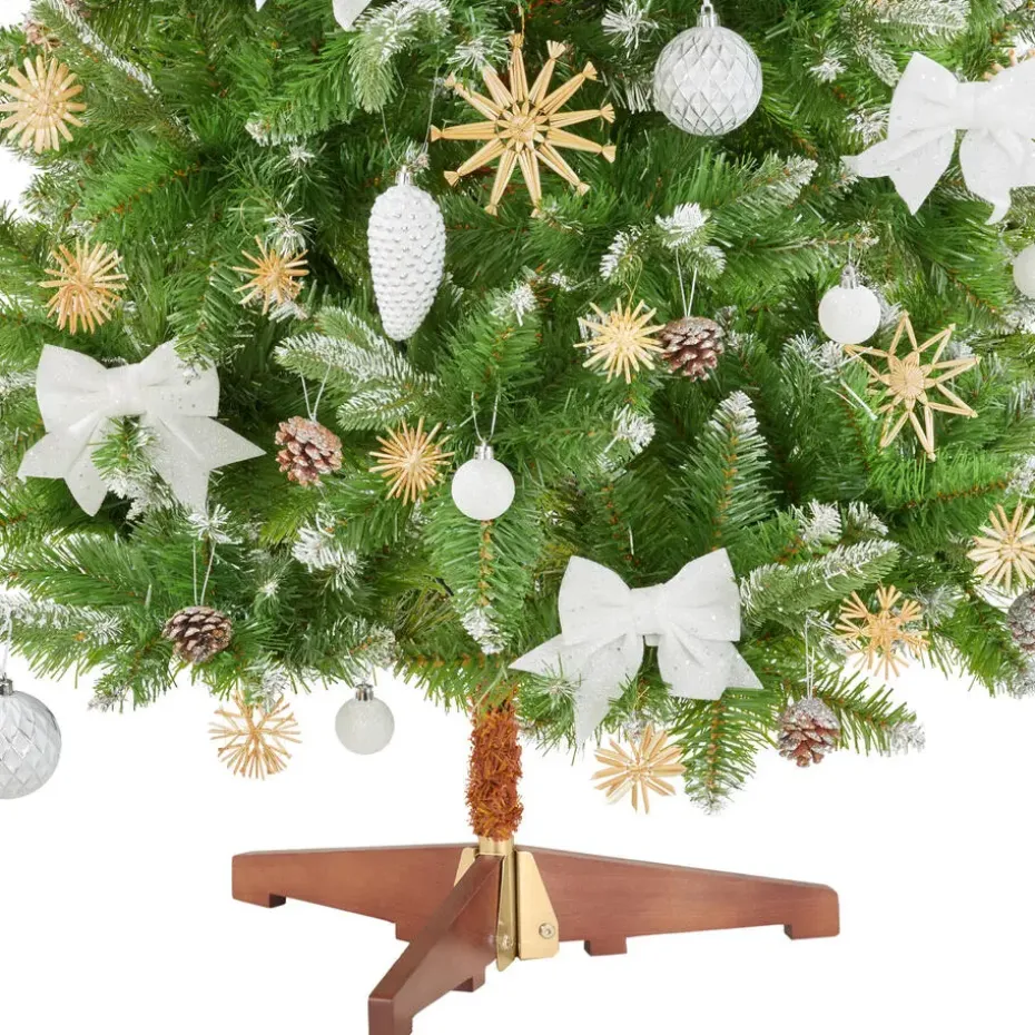 tectake Kunstkerstboom Blitzen, 180 cm, spuitgietnaalden, Groen