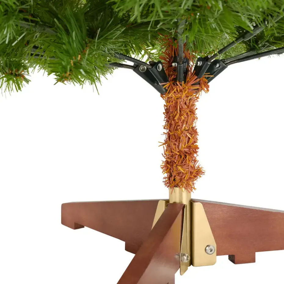 tectake Kunstkerstboom Blitzen, 180 cm, spuitgietnaalden, Groen