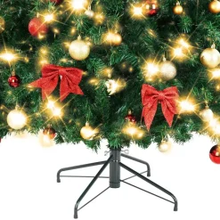 tectake Kunstkerstboom Dasher, natuurgetrouwe uitstraling, Groen